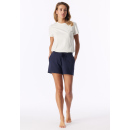 Schiesser Damen Hose kurz deep blue