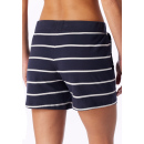 Schiesser Damen Hose kurz deep blue