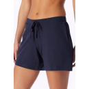 Schiesser Damen Hose kurz deep blue