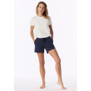 Schiesser Damen Hose kurz deep blue