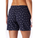 Schiesser Damen Hose kurz deep blue