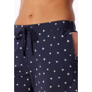 Schiesser Damen Hose kurz deep blue