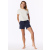 Schiesser Damen Hose kurz deep blue
