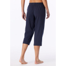 Schiesser Damen Hose 3/4 deep blue