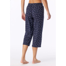 Schiesser Damen Hose 3/4 deep blue