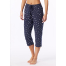 Schiesser Damen Hose 3/4 deep blue