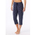 Schiesser Damen Hose 3/4 deep blue
