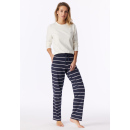 Schiesser Damen Hose lang deep blue