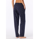 Schiesser Damen Hose lang deep blue