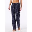 Schiesser Damen Hose lang deep blue
