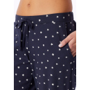 Schiesser Damen Hose lang deep blue