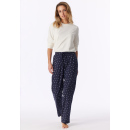 Schiesser Damen Hose lang deep blue