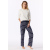 Schiesser Damen Hose lang deep blue