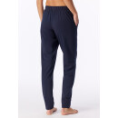 Schiesser Damen Hose lang Buendchen deep blue