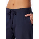 Schiesser Damen Hose lang Buendchen deep blue