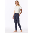 Schiesser Damen Hose lang Buendchen deep blue