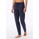 Schiesser Damen Hose lang Buendchen deep blue