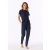 Schiesser Damen Hose lang Buendchen deep blue