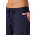 Schiesser Damen Hose lang Buendchen deep blue