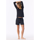 Schiesser Damen Hose kurz schwarz