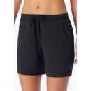 Schiesser Damen Hose kurz schwarz