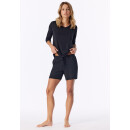 Schiesser Damen Hose kurz schwarz