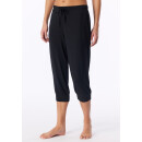 Schiesser Damen Hose 3/4 Buendchen schwarz