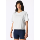 Schiesser Damen T-Shirt Rundhals weiss