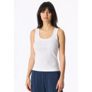 Schiesser Damen Traegertop weiss