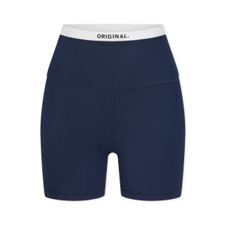 Schiesser Damen High Waist Biker Shorts admiral