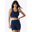 Schiesser Damen High Waist Biker Shorts admiral