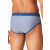 Schiesser Herren Badehose Slip Komfort blau