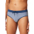 Schiesser Herren Badehose Slip Komfort blau