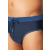 Schiesser Herren Badehose Slip Komfort blau