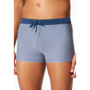 Schiesser Herren Badehose mit Bein blau