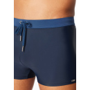 Schiesser Herren Badehose mit Bein blau