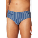 Schiesser Herren Badehose Slip Komfort schwarz