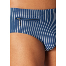 Schiesser Herren Badehose Slip Komfort schwarz