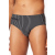 Schiesser Herren Badehose Slip Komfort schwarz