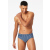 Schiesser Herren Badehose Slip Komfort schwarz