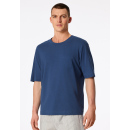 Schiesser Herren T-Shirt Rundhals atlantikblau