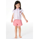 Schiesser Kleinkinder Mädchen Schlafanzug kurz pink