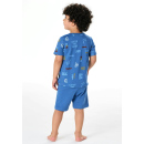 Schiesser Kleinkinder Jungen Schlafanzug kurz indigo