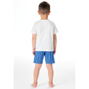 Schiesser Kleinkinder Jungen Schlafanzug kurz off-white