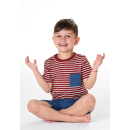 Schiesser Kleinkinder Jungen Schlafanzug kurz rot