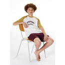Schiesser Schüler Jungen Schlafanzug kurz off-white