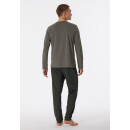 Schiesser Herren Schlafanzug lang Gr. 52  navy