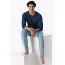 Schiesser Herren Schlafanzug lang bright taupe