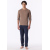 Schiesser Herren Schlafanzug lang bright taupe