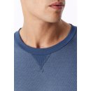 Schiesser Herren Sweatshirt faded denim